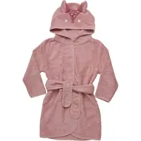 Pippi Baby Badjas - Misty Rose m. Vos - - 110/116 - Badjassen