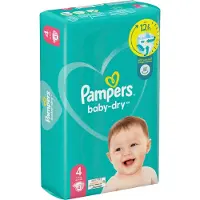 Pampers Baby Dry Maat 4 - 47 Luiers