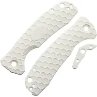 Honey Badger Knives Large Linerlock Handle White