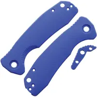 Honey Badger Knives Medium Linerlock Handle Blue