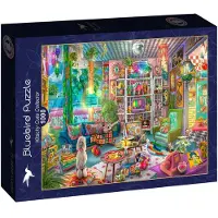 Bluebird Puzzle : Schattige, retro puzzelset met 1000 stukjes, ideaal voor verzamelaars