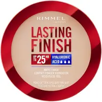 Rimmel Stichting, Lasting Finish 25H Compact Powder Foundation (002 Parel)