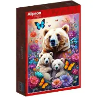 Alipson Puzzle Bears - Maternal Love Collection Puzzel 1000 stukjes
