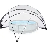 Exit Zwembad Overkapping ECO ø460cm - Zwembad Dome - Universeel - Zwembad Accessoire - Weerbestendig
