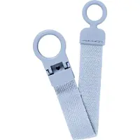 BIBS Speenketting - Lusclip - Dusty Blue - - OneSize - Speenkettingen