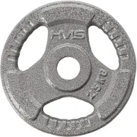 HMS Hammertone Serie - Halterschijven - 2.5 kg - Drie Handgrepen - Hammertone Afwerking