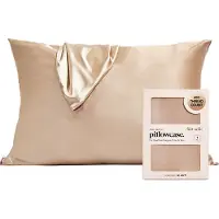 Kitsch Satin Pillowcase - Champagne - Satijnen Kussensloop - Haar- & Huidvriendelijk - Luxe Slaapcomfort