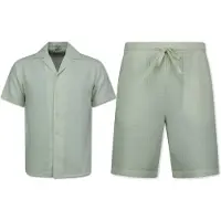 Enos Sportkleding Enos Ribbed Oversized Zomerset Two Piece heren EU XS