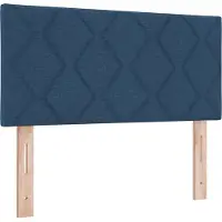 vidaXL Hoofdbord Blauw 100 cm Stof