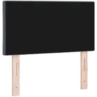 vidaXL Hoofdbord Donkergrijs 80 cm Fluweel