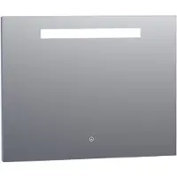 Brauer Garnet rechthoekige spiegel met verlichting 90x70cm