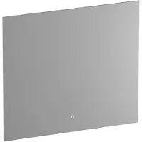 Brauer Ruby Spiegel 80x70cm Indirecte LED Verlichting Rondom - Glas - Rechthoekig - Spiegels, Badkamerspiegels - 8720359383587