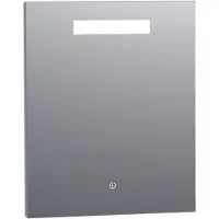 Brauer Garnet rechthoekige spiegel met verlichting 60x70cm