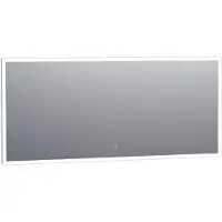 Brauer Jade rechthoekige spiegel met verlichting 160x70cm