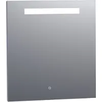 Brauer Garnet Spiegel 75x70cm - LED Verlichting Boven - Glas - Rechthoekig - Spiegels, Badkamerspiegels - 8720359338556