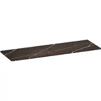 Brauer Mirage Topblad 139,6x46cm - Copper Brown - Badkamermeubels, Wastafelbladen - 8720724504012