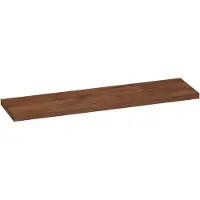 Brauer Ocean Slim Planchet 59x15cm MFC - Forest Cacao - Accessoires, Wastafel accessoires, Planchetten - 8720359338006
