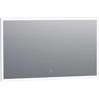 Brauer Jade rechthoekige spiegel met verlichting 120x70cm