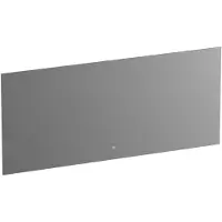 Brauer Ruby Spiegel 160x70cm Indirecte LED Verlichting Rondom - Glas - Rechthoekig - Spiegels, Badkamerspiegels - 8720359383624