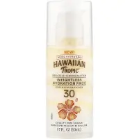 Hawaiian Tropic Weightless Hydration Lotion Zonnebrandcrème voor Gezicht SPF 30 - 50ml