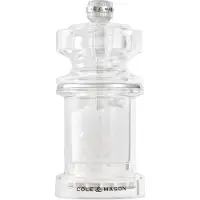 Cole & Mason Moulin à sel 675 118 mm transparent