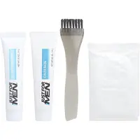 Just for men Kleur Gel Snor & Baard M-55 Echt Zwart 1 Stuk