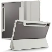 Spigen Ultra Hybrid Pro Hoesje Geschikt voor Samsung Galaxy Tab S10 Lite / S10 FE / S9 FE / S9 - Back Cover met Air Cushion - Grijs