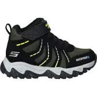 SKECHERS Lage schoen 'Microspec Advance' olijfgroen / zwart