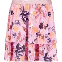 Garcia Rok in a-lijn D14722 - 5619-soft lilac met print all-over