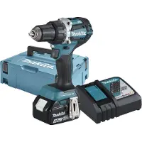 Makita DDF484RF1J 18v Boor-/schroefmachine koolborstelloos 3,0 Ah accu (1 st), snellader, Mbox