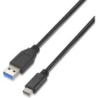 Aisens Kabel USB-C naar USB Aisens A107-0060 Zwart 1 m