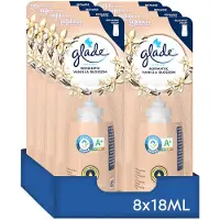 Glade 8x Sense & Spray Romantic Vanilla Blossom 1 stuk 18 ml