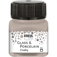 Kreul Glasverf - Porseleinverf - Noble Nougat - Extra Mat - Chalky - - 20ml