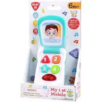 Play speelgoed telefoon inklapbaar met geluid en bewegend scherm.