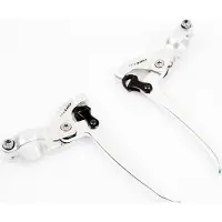 Cortina remgreep set tektro olev silver