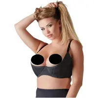 Cottelli collection Bh Met Kwart Cups - Zwart