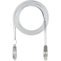 Rolling Square Oplaadkabel inCharge XL 3M - Wit