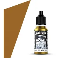 Vallejo Hobbyverf Acrylverf - 70996 Model Color Gold - Acryl Verf flesje - 17 ml