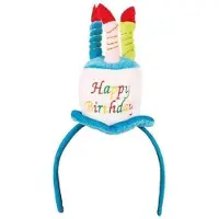 Faram Hoed Happy Birthday op diadeem