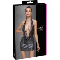 Cottelli Party - halterjurk (zilver) - M