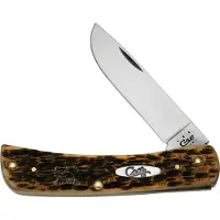 Case Knives Case Sod Buster Jr Amber Jigged Bone, 00245, 6137 SS zakmes