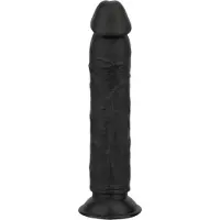 EasyToys Dildo zonder ballen 17,5 cm - Zwart