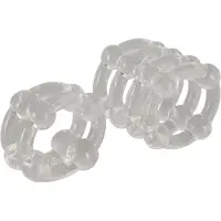 Erotic Treasure 2 stuks Siliconen Ringenset Looping