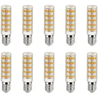 Avide E14 LED Buislamp 4.2W 220-240V - 6400K - 450lm - LED Lamp - Daglicht wit - Vervangt 39W lamp - 10 stuks