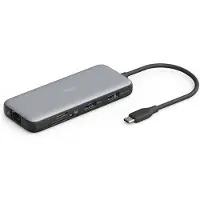 Digitus 7-poorts USB-C dockingstation, max. 4K/60Hz met HDR, HDMI, USB-A 3.2 Gen2, Gigabit Ethernet, SD/Micro SD, PD 100W
