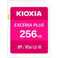 Kioxia EXCERIA PLUS SDXC-kaart 256 GB UHS-I, v30 Video Speed Class