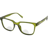Vista Bonita Leesbril Cubo Bifocaal-Army Green-+3.00