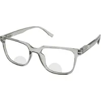 Vista Bonita Leesbril Cubo Bifocaal-Kadushi Silver-+3.00