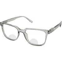 Vista Bonita Leesbril Cubo Bifocaal-Kadushi Silver-+1.00