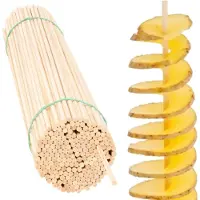 GSG24 - Houten Fryt Stokjes - 45cm - 4mm - 100 Stuks